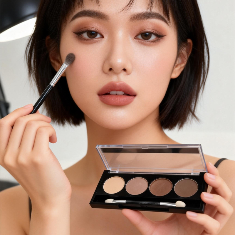 [Out of stock, Minimum order: 12,000 pcs]NEXTWELL Four-color eyeshadow