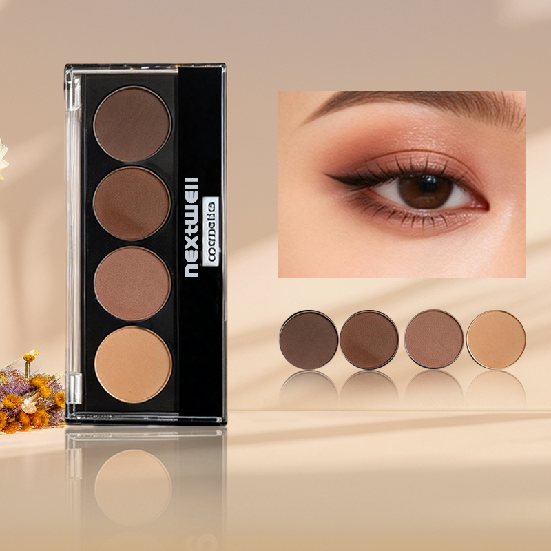 [Out of stock, Minimum order: 12,000 pcs]NEXTWELL Four-color eyeshadow