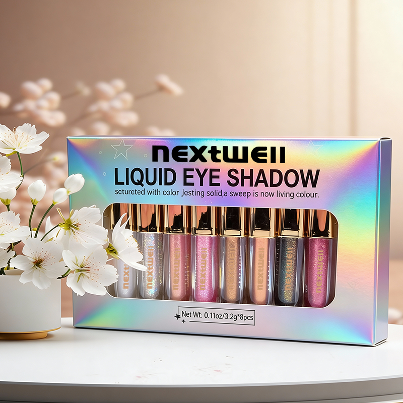 [Out of stock, Minimum order: 12,000 pcs]NEXTWELL Glowy Liquid Eyeshadow