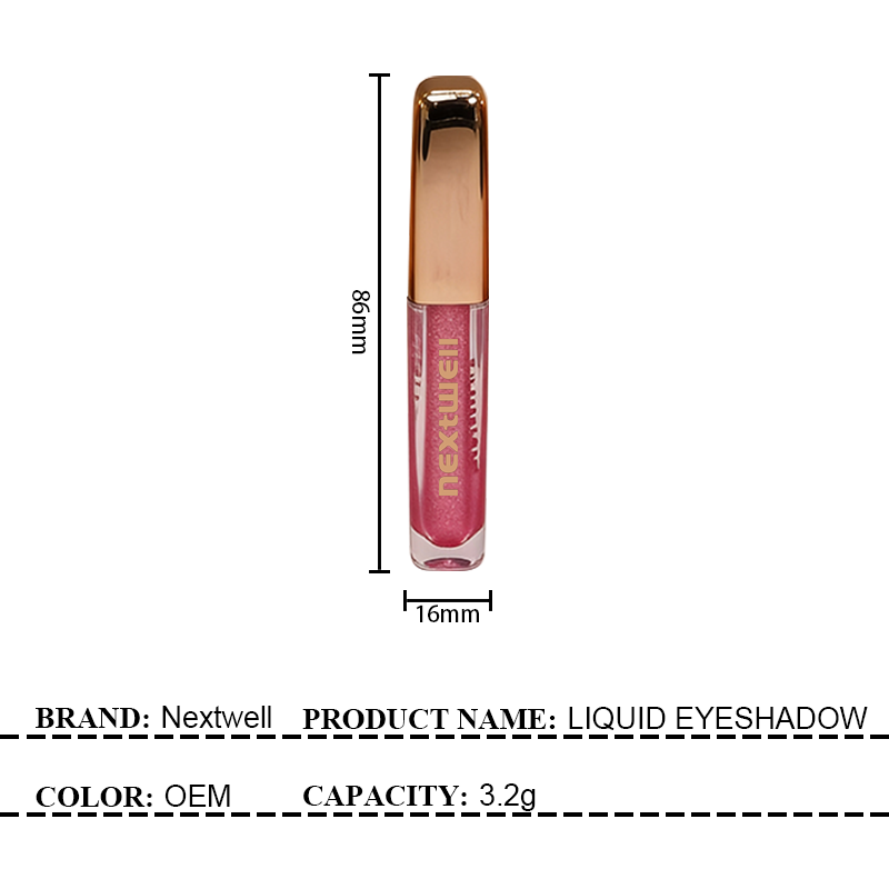 [Out of stock, Minimum order: 12,000 pcs]NEXTWELL Glowy Liquid Eyeshadow