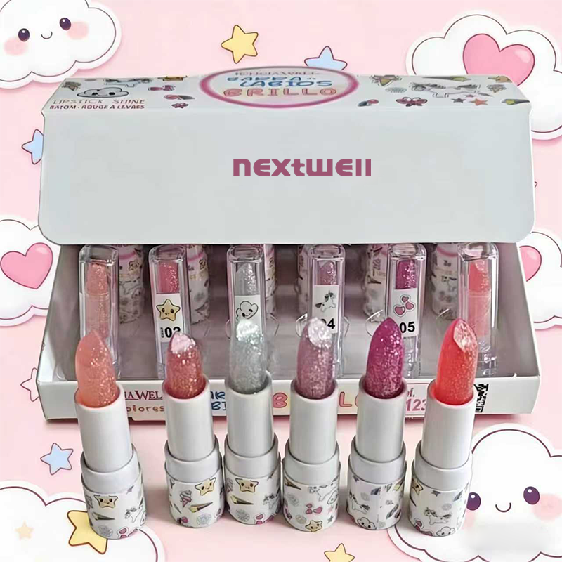 [Out of stock, Minimum order: 12,000 pcs]NEXTWELL Cute Star-Shining Lip Gloss