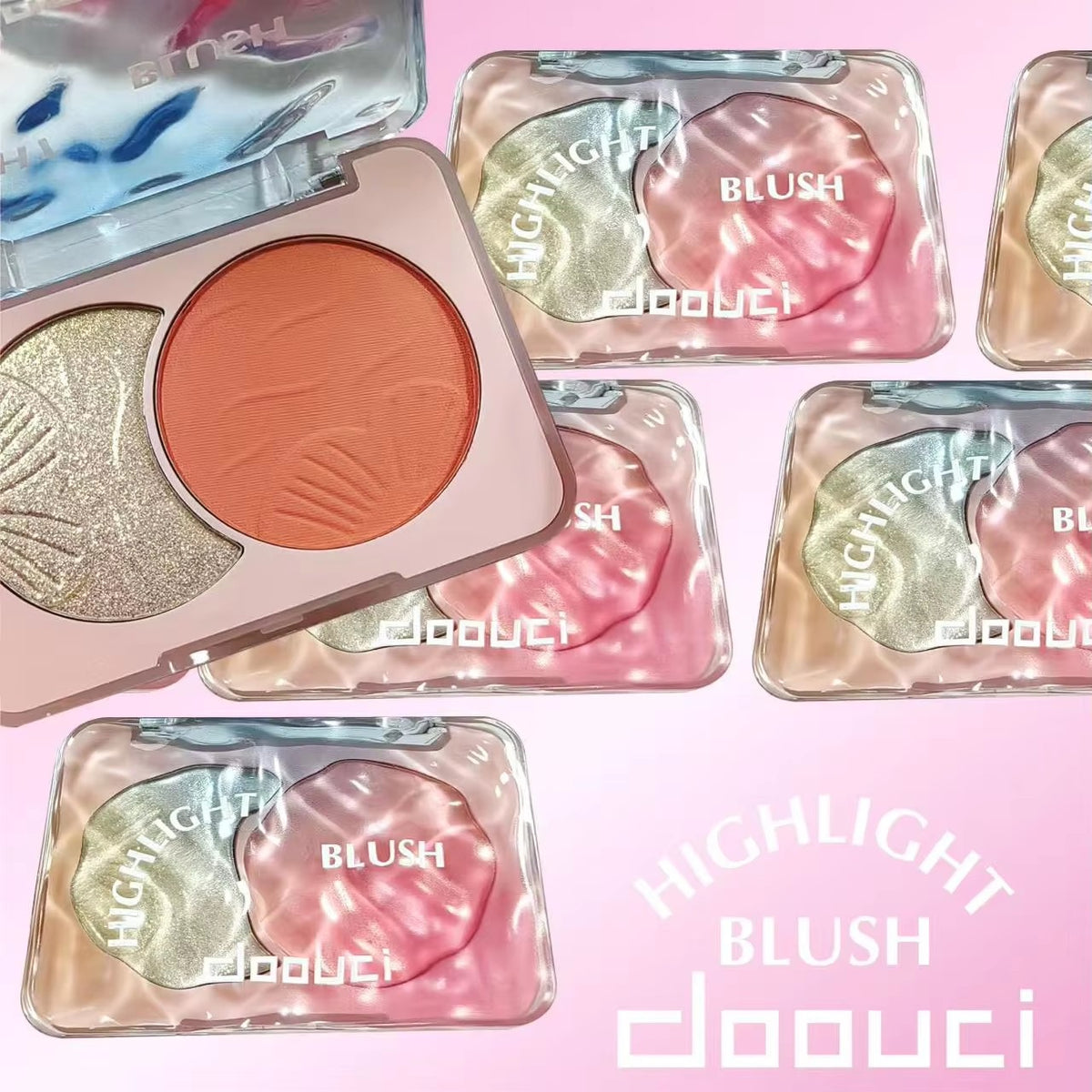 [Out of stock, Minimum order: 12,000 pcs]NEXTWELL 2-in-1 Blush & Highlighter