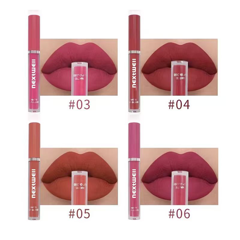 [Out of stock, Minimum order: 12,000 pcs]NEXTWELL Misty Pink Rose Lip Gloss
