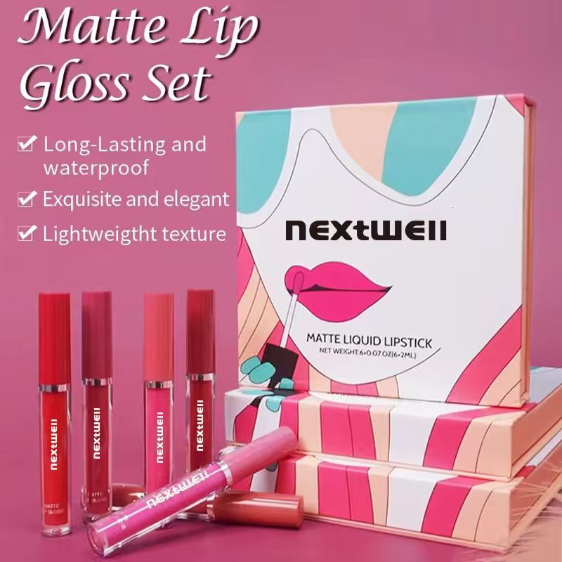 [Out of stock, Minimum order: 12,000 pcs]NEXTWELL Misty Pink Rose Lip Gloss