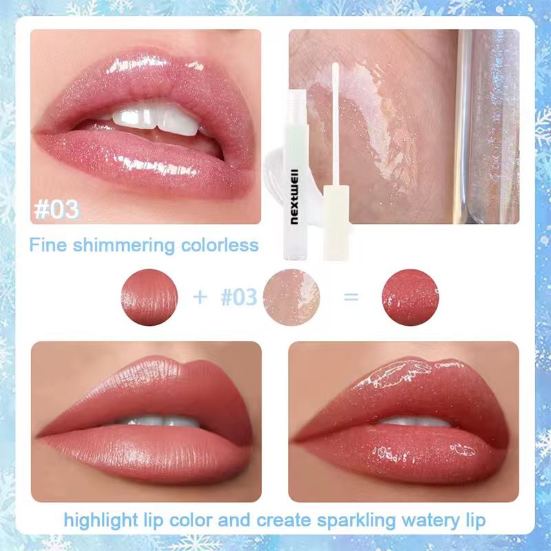 [Out of stock, Minimum order: 12,000 pcs]NEXTWELL Translucent Color Light Mist Lip Gloss
