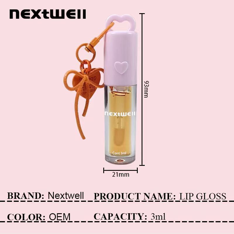 [Out of stock, Minimum order: 12,000 pcs]NEXTWWELL Sweetheart Charm Lip Gloss