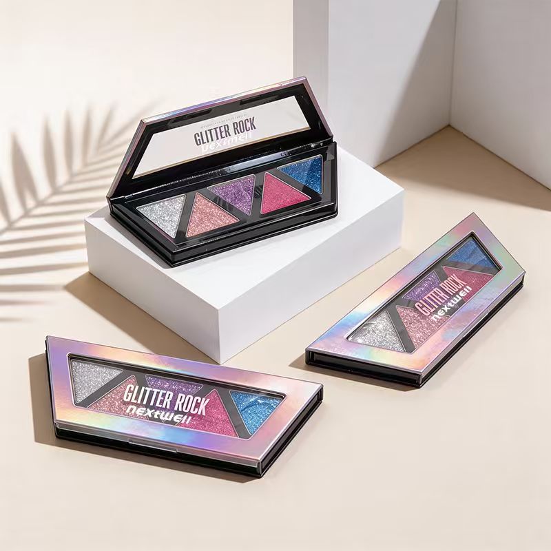 [Out of stock, Minimum order: 12,000 pcs]Nextwell Neon Triangle Eyeshadow Palette