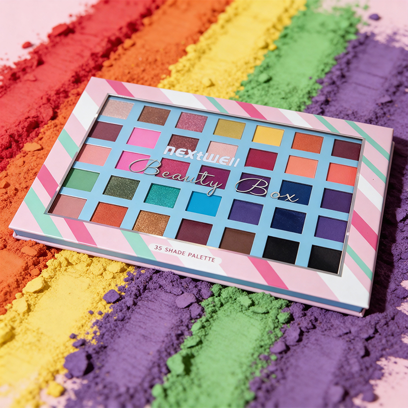 [Out of stock, Minimum order: 12,000 pcs]Nextwell 35-color eyeshadow palette