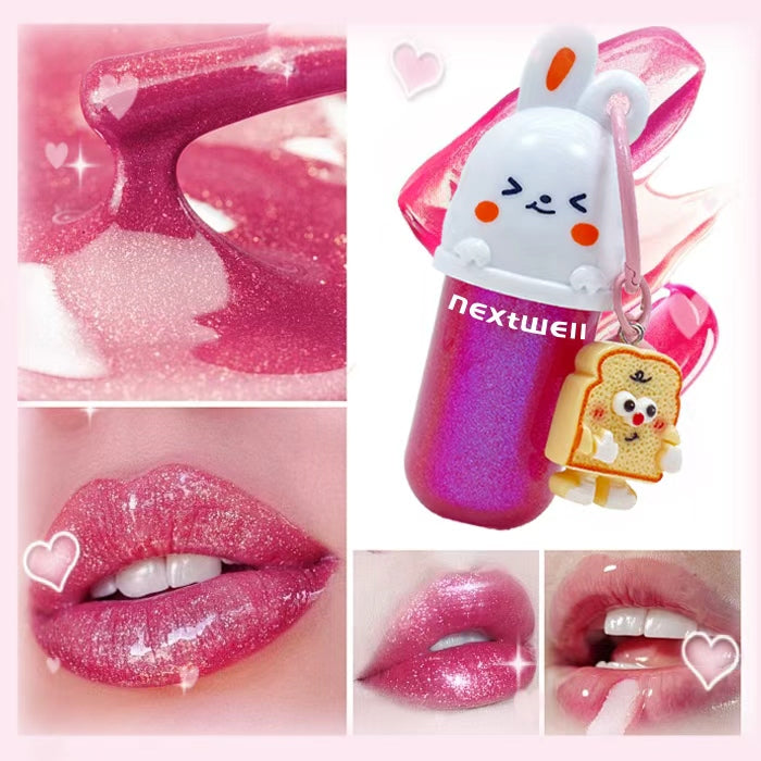[Minimum order: 8,000 pcs]Nextwell Cute Bunny High Shine Lip Gloss
