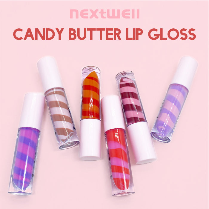 [Minimum order: 8,000 pcs]Nextwell Candy Butter Transparent Lip Gloss