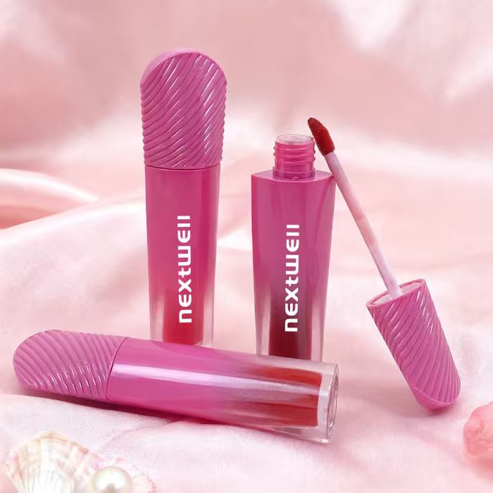 [Minimum order: 8,000 pcs]Nextwell Pink Gradient Velvet Lip Gloss