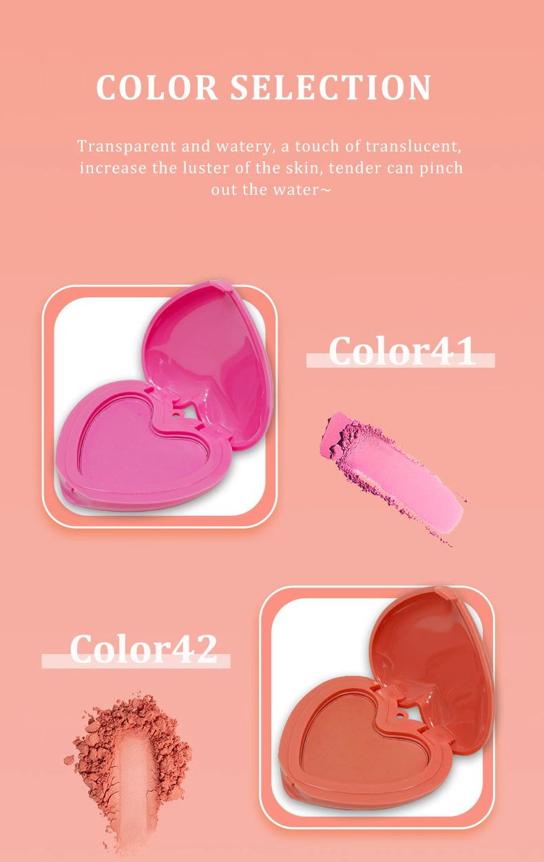 [Minimum order: 8,000 pcs]Nextwell Heartbeat Satin Blush Cream
