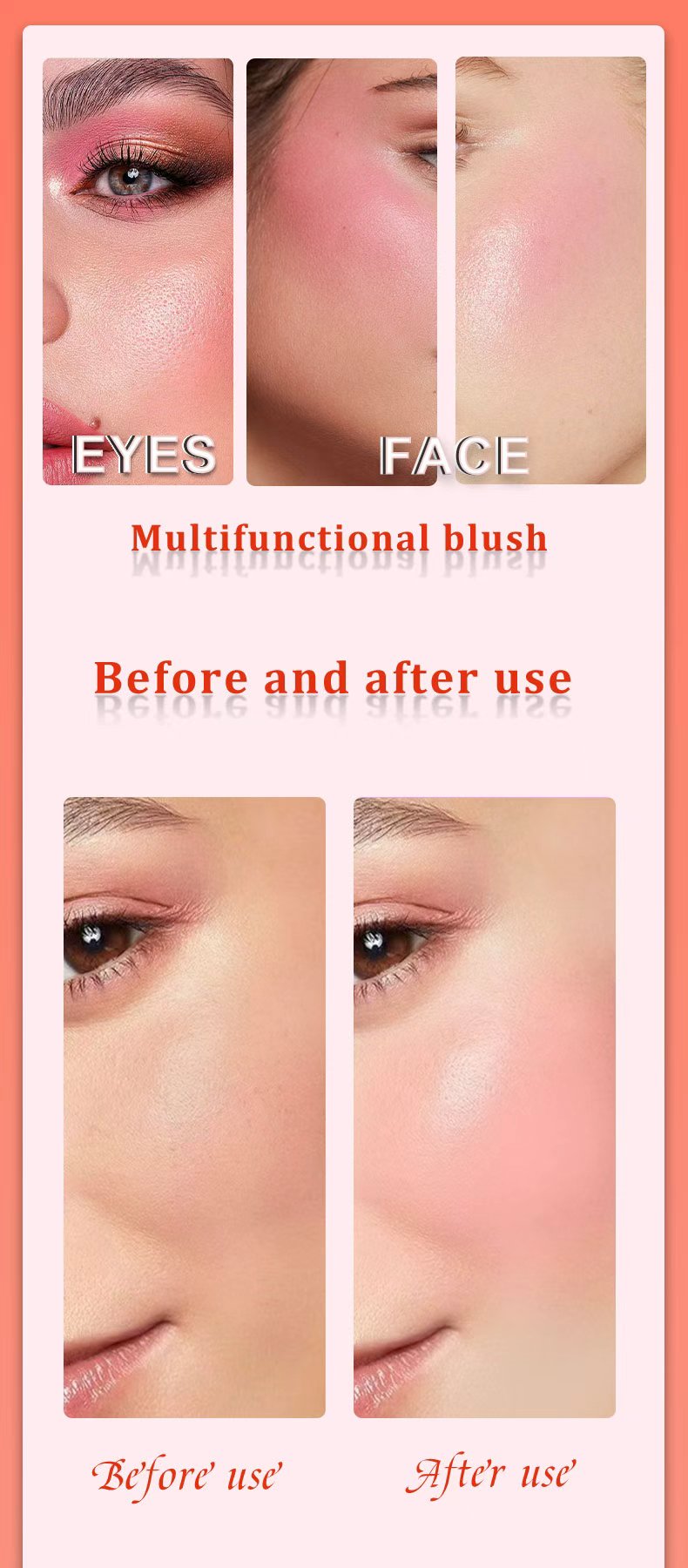 [Minimum order: 8,000 pcs]Nextwell Heartbeat Satin Blush Cream