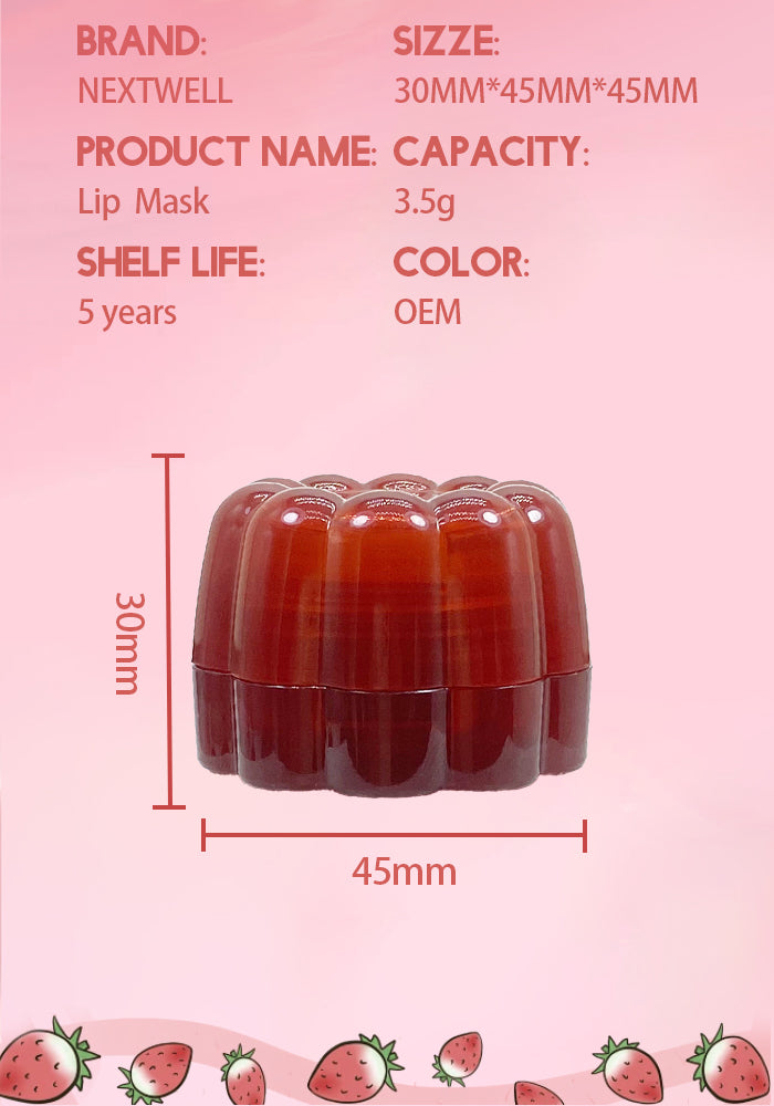 [Minimum order: 8,000 pcs]Nextwell Pudding Hydra-Shine Lip Mask