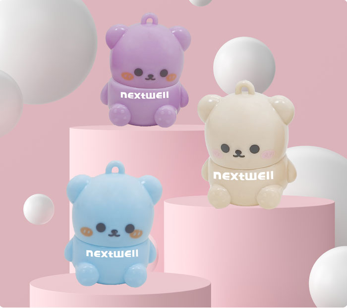 [Minimum order: 8,000 pcs]Nextwell Cute Bear Nourishing Lip Balm