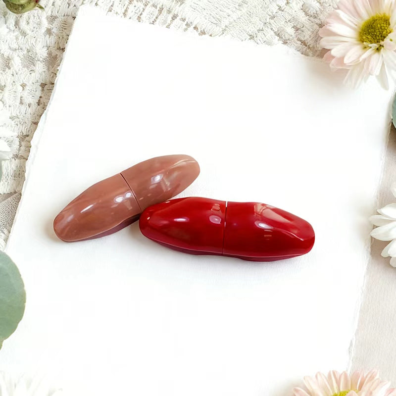 [Minimum order: 8,000 pcs]Lip-Shaped Luxe Color Lipstick