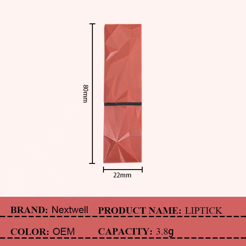 [Minimum order: 8,000 pcs]Diamond-Cut Luxe Scented Lipstick