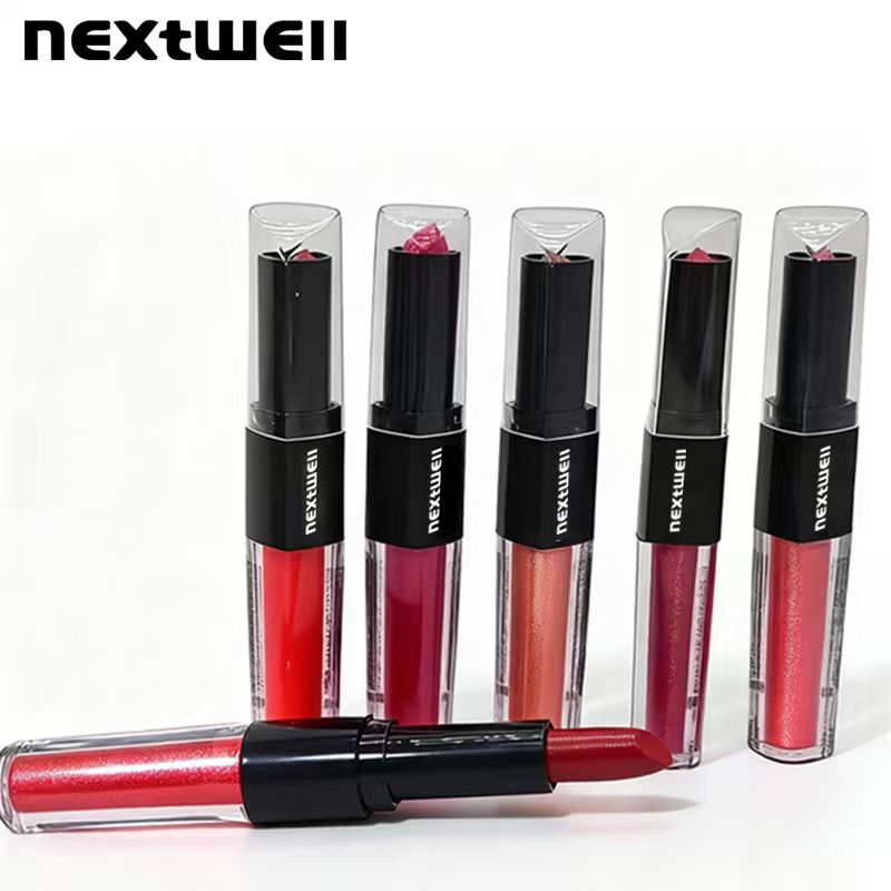 [Minimum order: 8,000 pcs]Nextwell Moist Glow Dual-Ended Lip Stick & Gloss