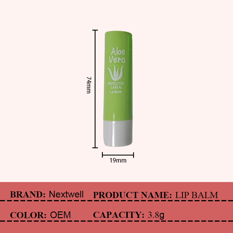 [Minimum order: 8,000 pcs]Nextwell Fresh Aloe Vera Lip Balm