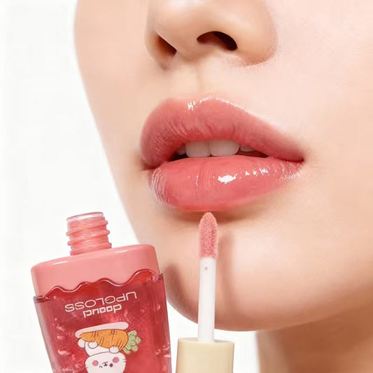 [Minimum order: 8,000 pcs]DOOUCI Frosty Pet Popsicle Lip Gloss