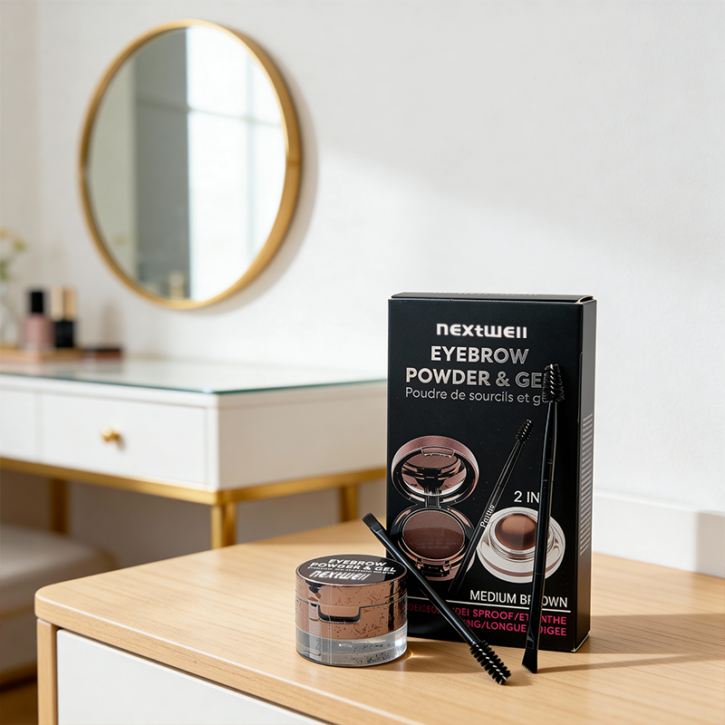 [Minimum order: 8,000 pcs]Nextwell Dual-Action Longwear Brow Kit