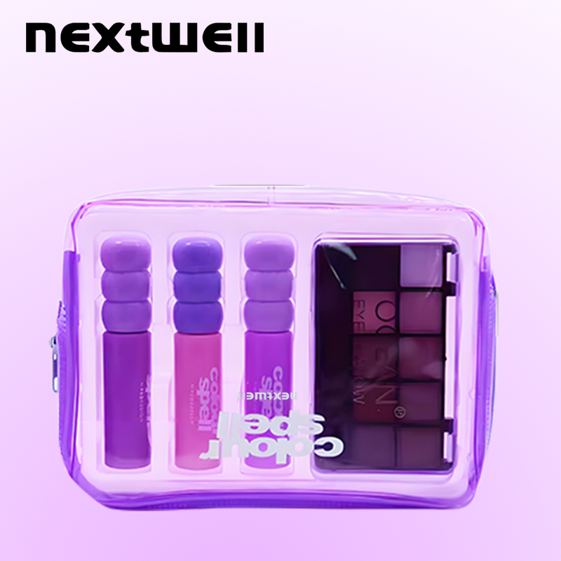 [Minimum order: 8,000 pcs]Nextwell Purple Mist Sweet-Cool Lip & Eye Makeup Set
