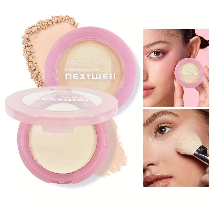 [Minimum order: 8,000 pcs]Nextwell Matte Long-Lasting Pressed Powder