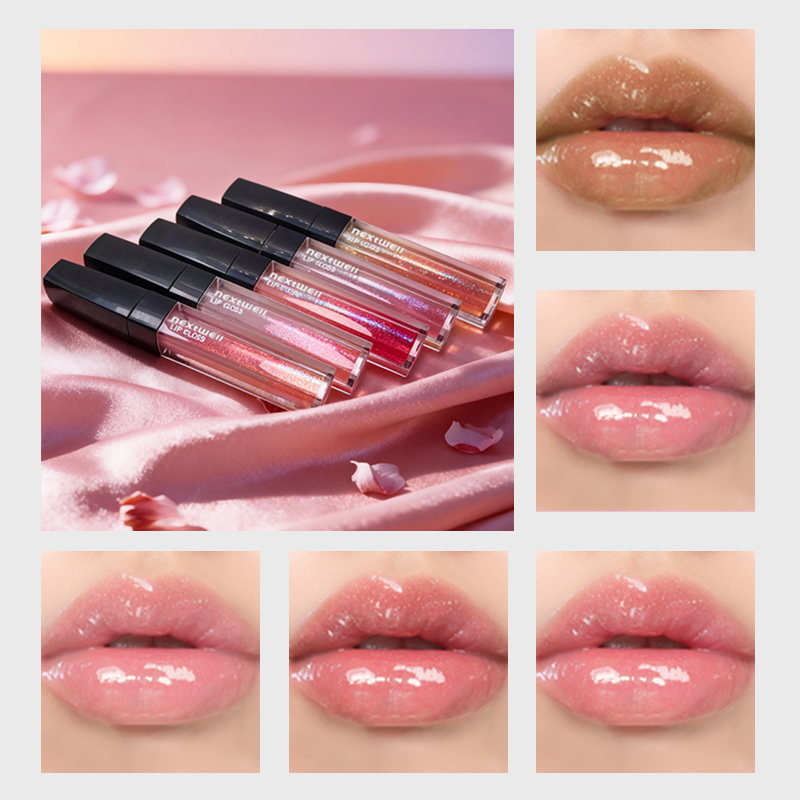 [Minimum order: 8,000 pcs]Nextwell Sakura Glow Crystal Moist Lip Gloss