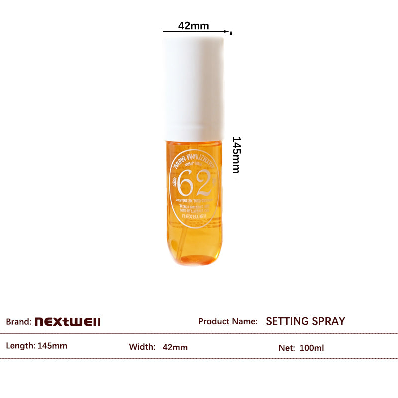 [Minimum order: 8,000 pcs]Nextwell Orange Glow Freshness Longwear Setting Spray