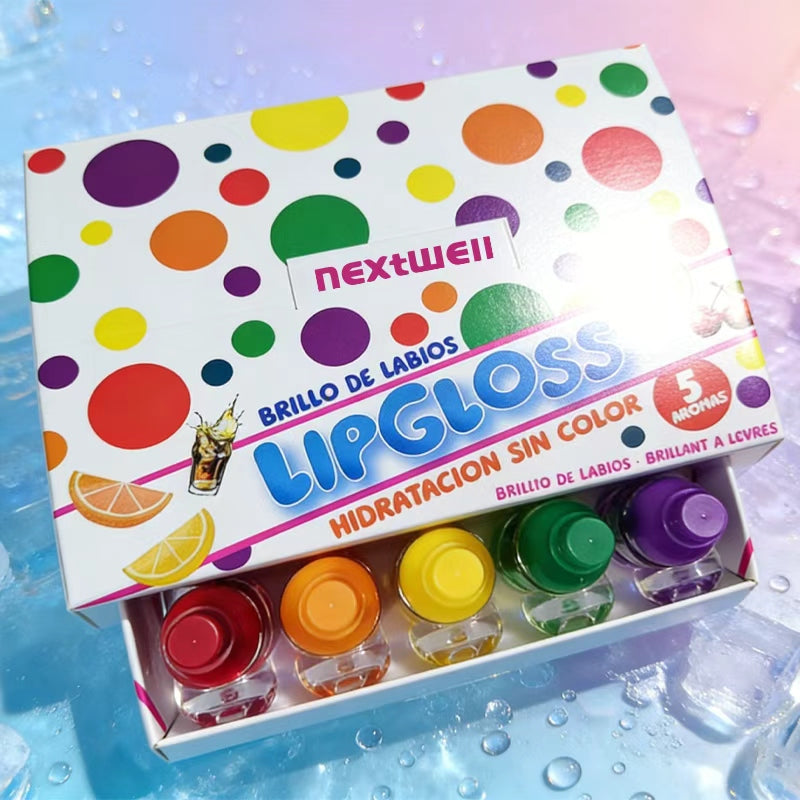 [Minimum order: 8,000 pcs]Nextwell Fizzy Drink Fun Shiny Lip Gloss