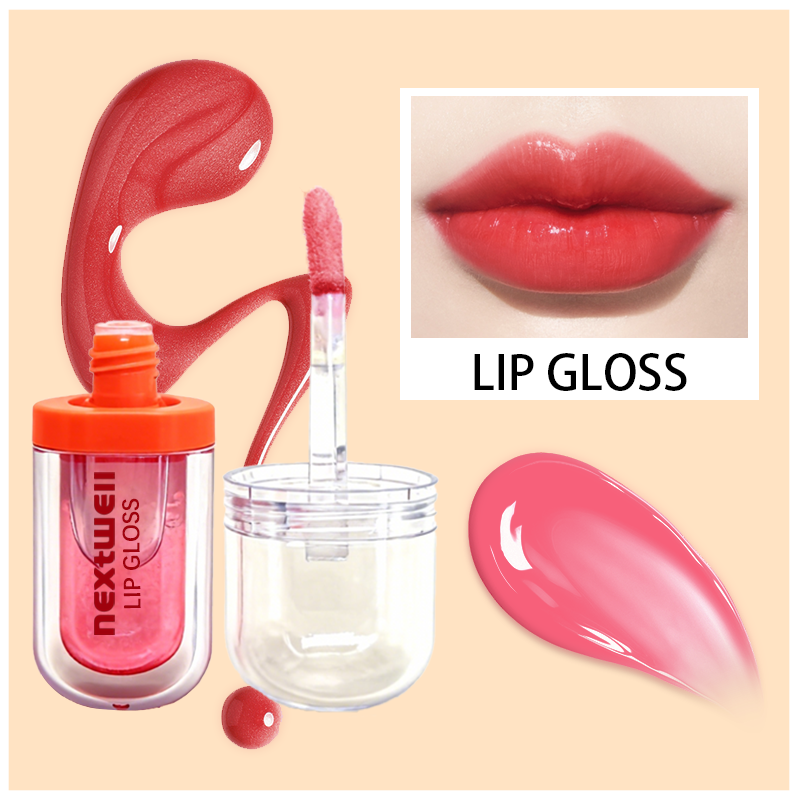 [Minimum order: 8,000 pcs]Nextwell Fun Cup Sweet Hydrating Shiny Lip Gloss