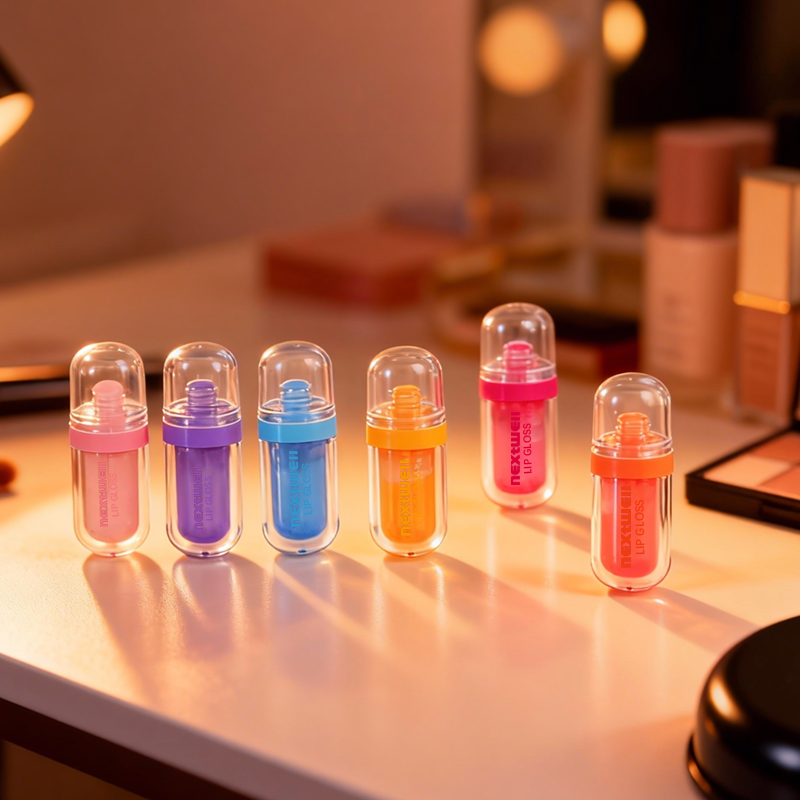 [Minimum order: 8,000 pcs]Nextwell Fun Cup Sweet Hydrating Shiny Lip Gloss