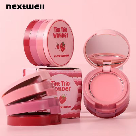 [Minimum order: 8,000 pcs]Nextwell Berry Fun Layered Hydrating Blush Cream
