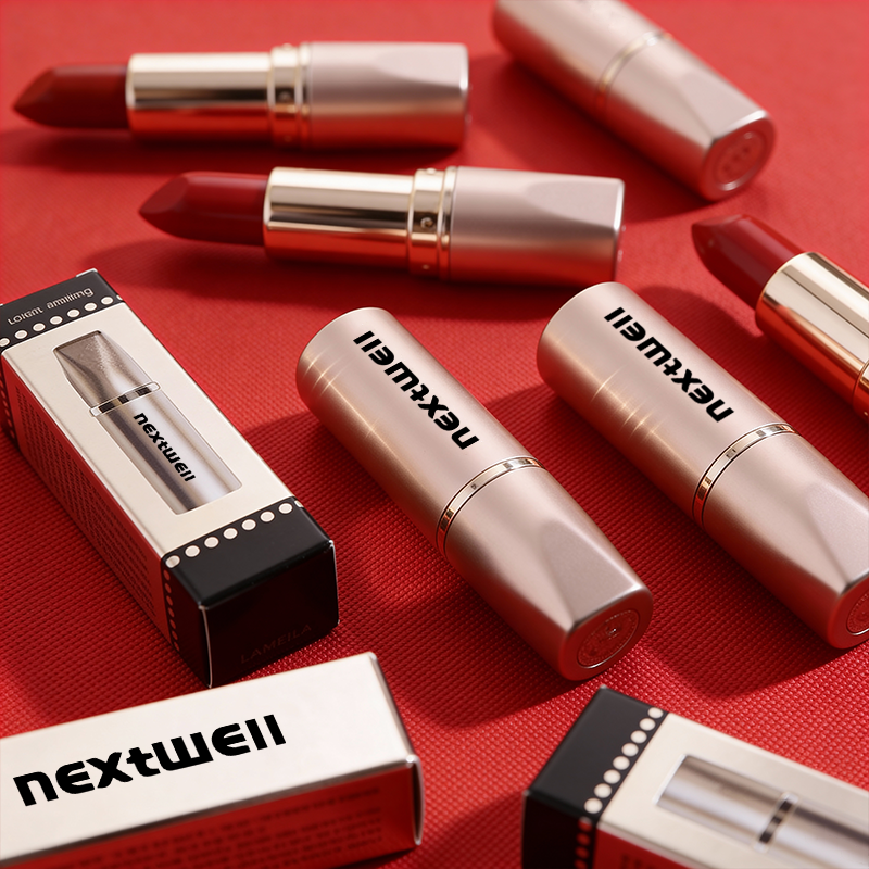 [Minimum order quantity: 12,000 pcs]NEXTWELL Champagne Gold Tube Lip Stick