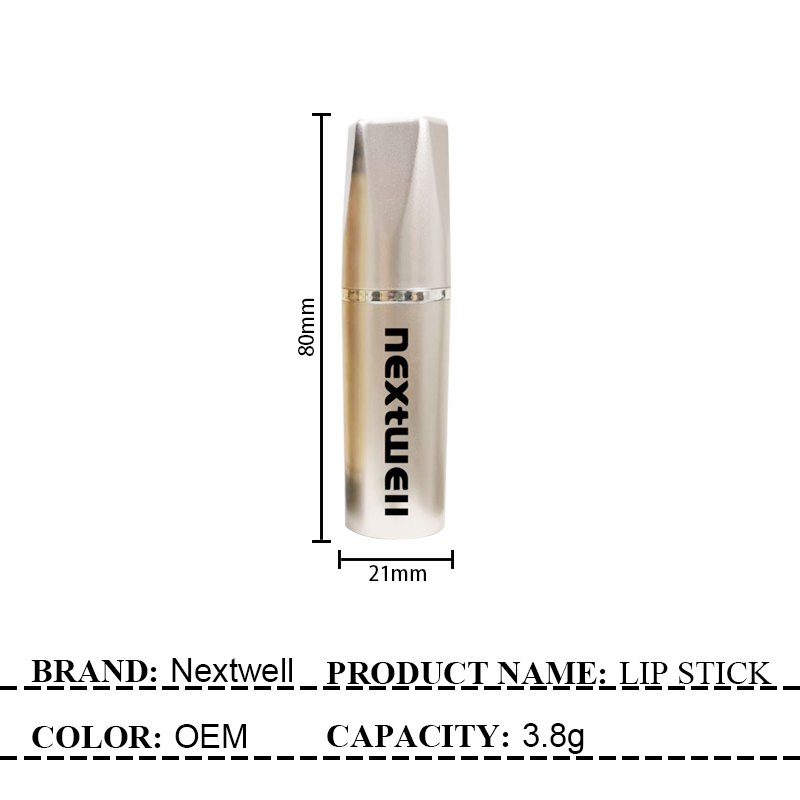 [Minimum order quantity: 12,000 pcs]NEXTWELL Champagne Gold Tube Lip Stick