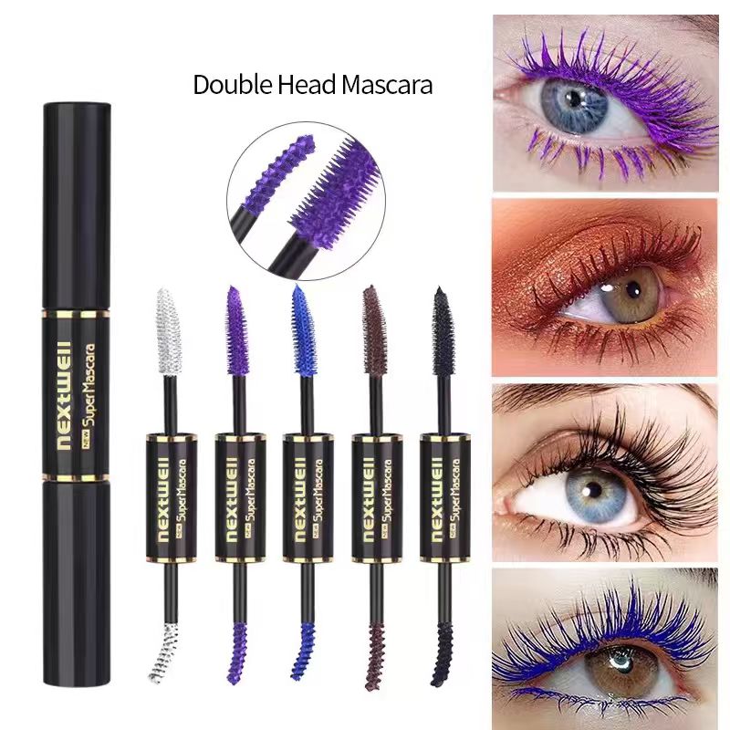 [Minimum order quantity: 12,000 pcs]NEXTWELL Luxury Gold Black Tube Voluminous Curling Mascara