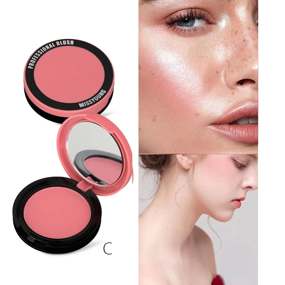 [Minimum order quantity: 12,000 pcs]Nextwell Powder Prunus Persica Soft Mist Monochromatic Blush
