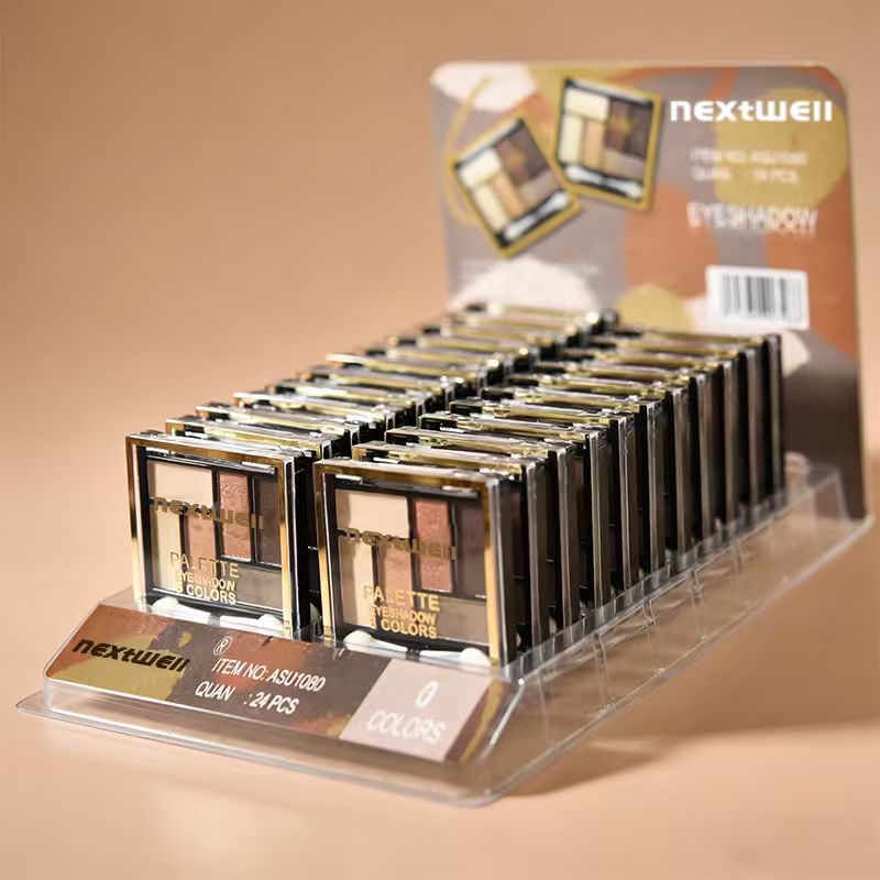[Minimum order quantity: 12,000 pcs]Nextwell Golden Brown Luxury Light Six-Color Eyeshadow Palette