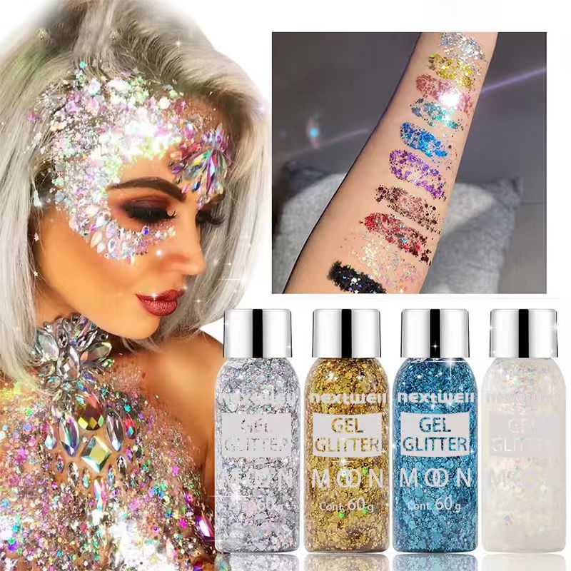 [Minimum order quantity: 12,000 pcs]Nextwell Purple Starry Moonlight Glitter Eye Gel