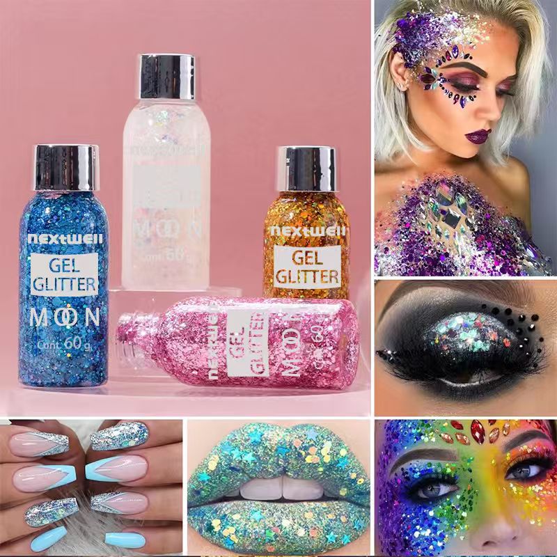 [Minimum order quantity: 12,000 pcs]Nextwell Purple Starry Moonlight Glitter Eye Gel