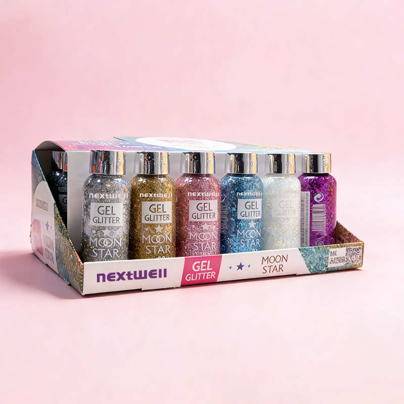[Minimum order quantity: 12,000 pcs]Nextwell Purple Starry Moonlight Glitter Eye Gel