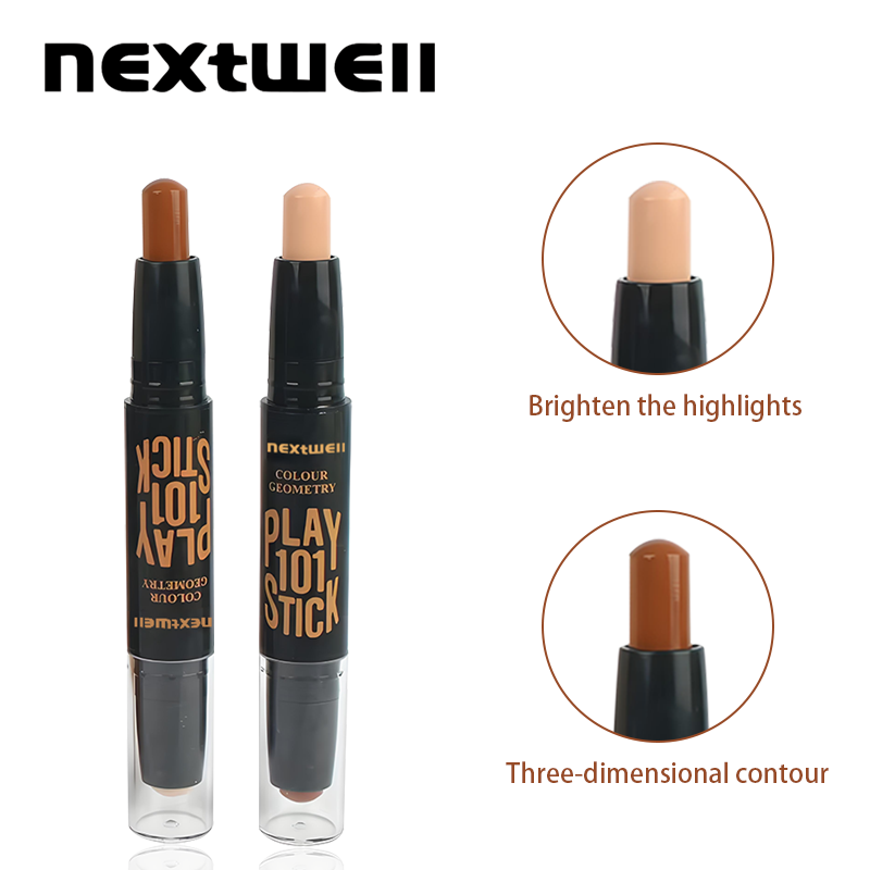 [Minimum order quantity: 12,000 pcs]Nexwell Dual-Tone Contour Stick in Black Tube