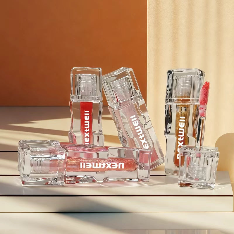 [Minimum order quantity: 12,000 pcs]Nextwell Magic Square Glass Lip Gloss