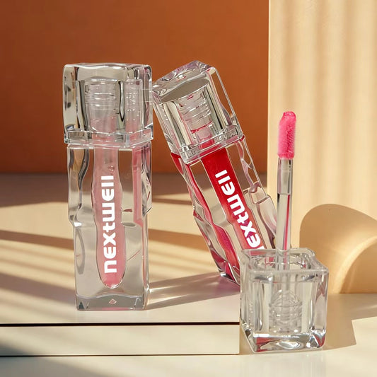 [Minimum order quantity: 12,000 pcs]Nextwell Magic Square Glass Lip Gloss
