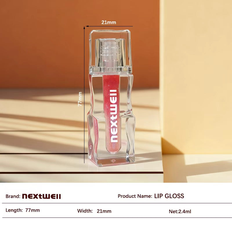 [Minimum order quantity: 12,000 pcs]Nextwell Magic Square Glass Lip Gloss