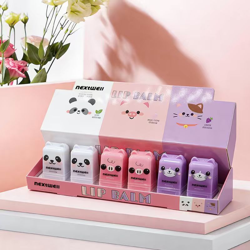 [Minimum order quantity: 12,000 pcs]Nextwell Panda Soft & Cute Lip Balm
