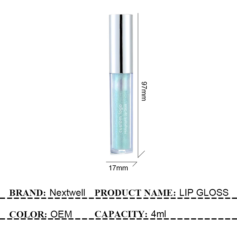 [Out of stock, Minimum order: 12,000 pcs]NEXTWELL Colorful Star-Light Lip Gloss